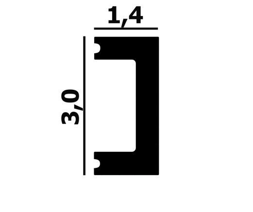 Молдинг P123