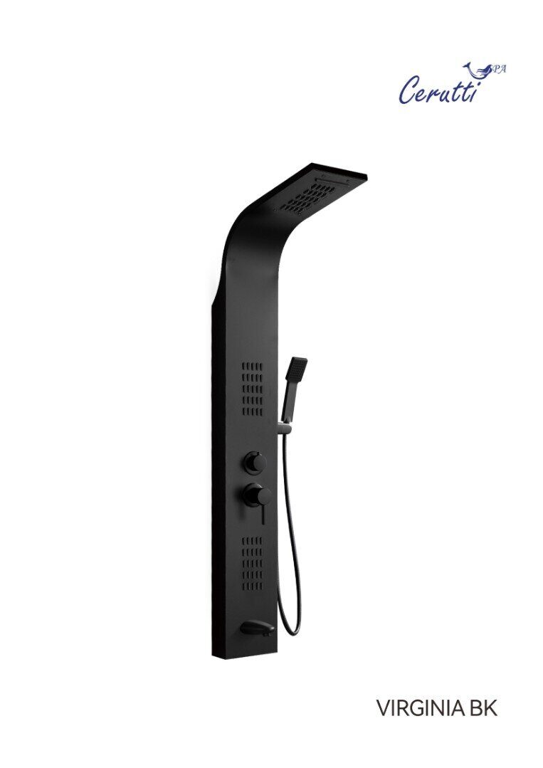 Панель VIRGINIA BK душевая Ceruttispa CT9989