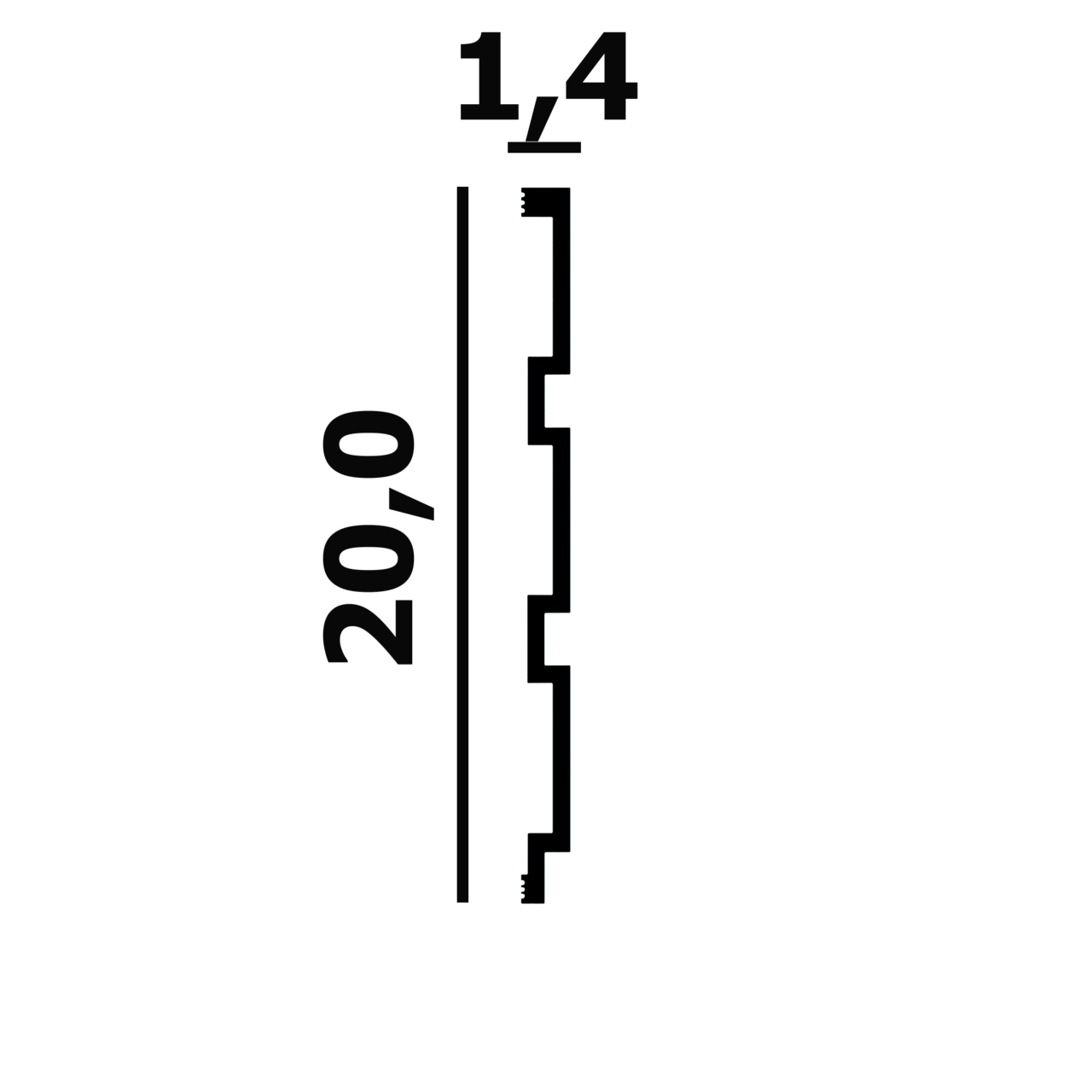 Панель стеновая Р124-2800