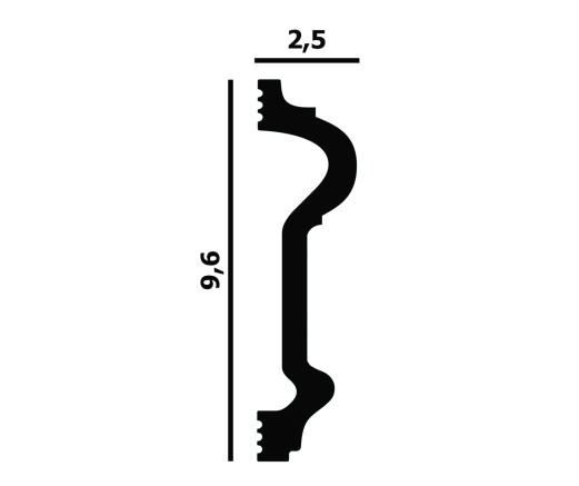 Молдинг P72