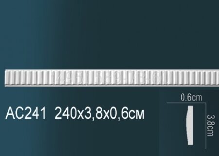 AC241 Молдинг бордюр с рисунком