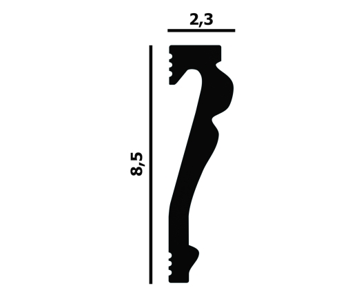 Молдинг P85