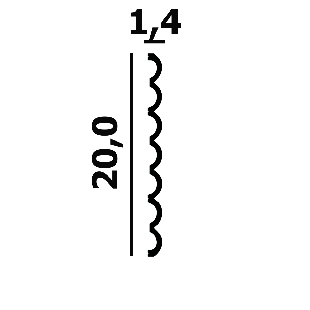 Панель стеновая Р126-2800