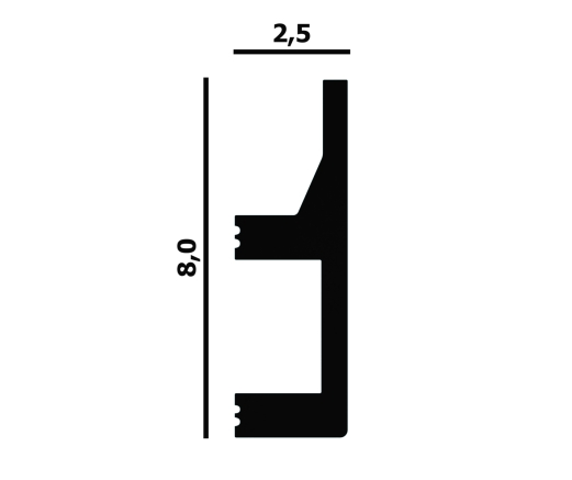 Карниз P82