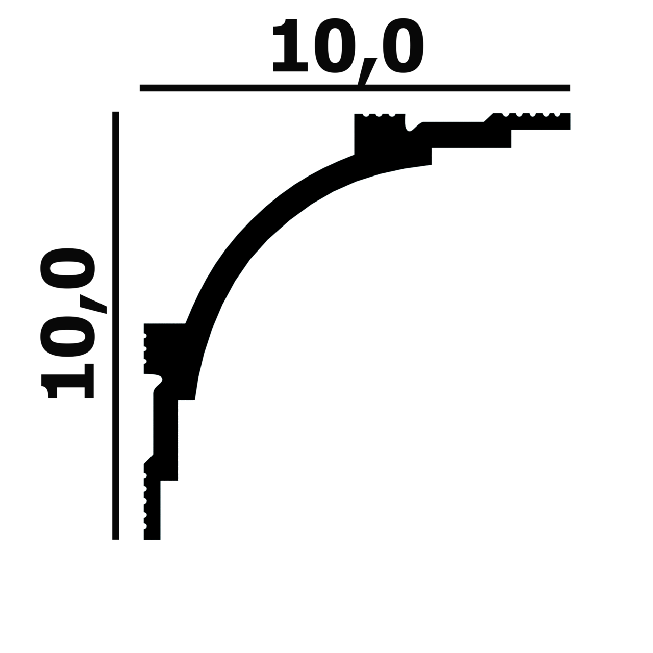 Карниз P99