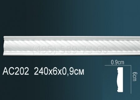 AC202 Молдинг бордюр с рисунком