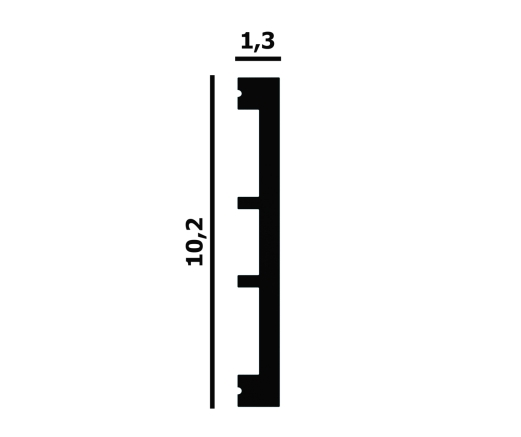 Молдинг P75